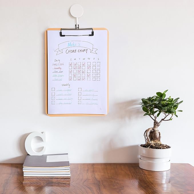 Mr. Pen- Plastic Clipboard, 12.5" x 9", 2 Pack | Peach Blush Clipboard Plastic - Image 5