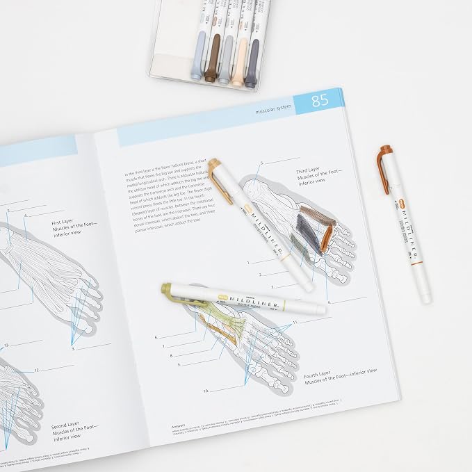 Zebra Pen Mildliner Dual-Tip Highlighter Set, Broad and Fine Tips, No Bleed - Image 9