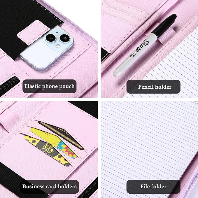 ProCase Portfolio Business Padfolio Folder - Image 2