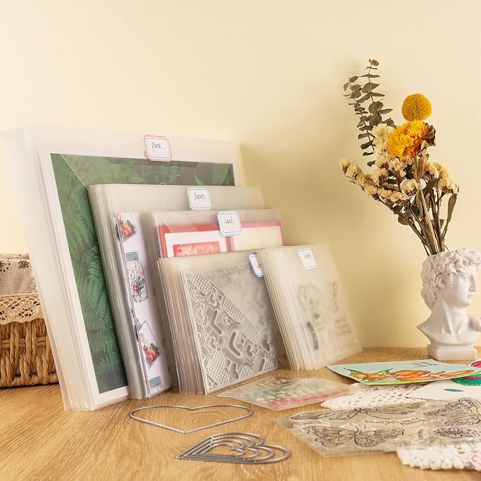 Briartw 40 Pack Large Storage Bag, 11.5"x9"Resealable Plastic Envelopes Pockets - Image 5
