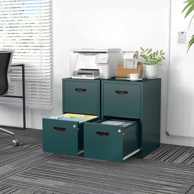 SteeLoong 2 Drawer File Cabinet - Image 4