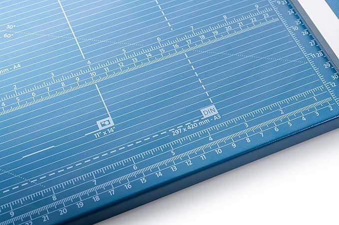 Dahle 552 Professional Rotary Trimmer, 20" Cut Length, 20 Sheet Capacity, Self-Sharpening, Dual Guide Bar, Automatic Clamp, German Engineered Paper Cutter-DeskLoop Office