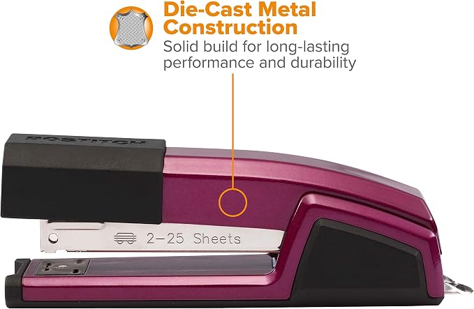 Bostitch Office Epic Metal 3 in 1 Stapler, 25 Sheet Capacity, Includes 210 - Image 3