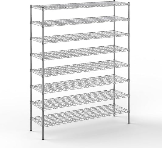 Regal Altair 18" Deep x 60" Wide x 74" Height Wire Shelving Kit | 8-Tier | NSF by Regal+Altair