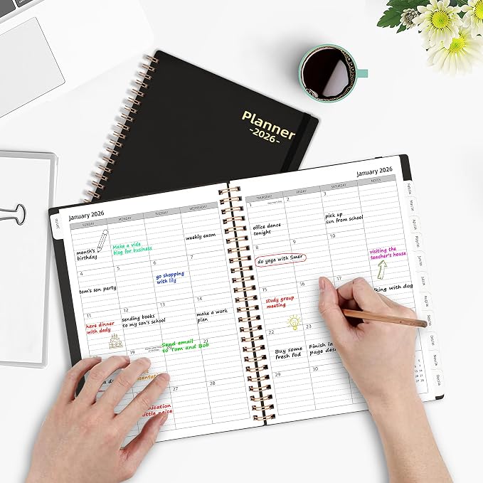 Daily Planner 2026, 2026 Planner Weekly and Monthly, Jan 2026-Dec 2026 - Image 7