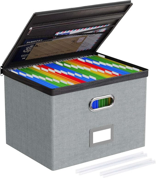 Oterri 1 Pack Large File Organizer Boxes by Oterri
