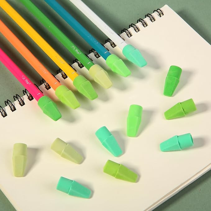 Mr. Pen- Pencil Erasers Toppers, 120 Pack, Latex Free, No Smudge | Mr Pen - Image 7
