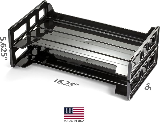 Officemate 26054 Recycled Desk Tray, Side Load, 9 x 16 1/4 x 5 - Image 6