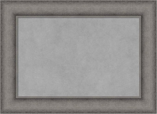 Amanti Art Grey Framed Magnetic Board 16x22 Small Vision Board by AmantiArt