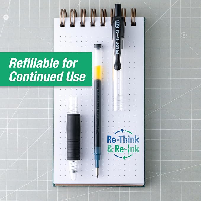 Pilot G2 Premium Refillable and Retractable Rolling Ball Gel Pens, Ultra Fine - Image 7