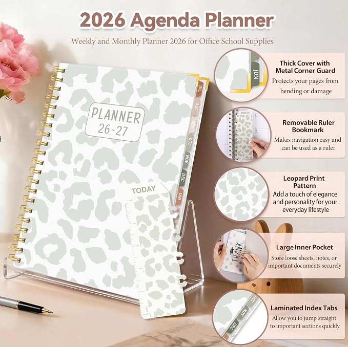 2026-2027 Academic Planner, Weekly & Monthly Appointment Book from Jul. 2026 - Image 7