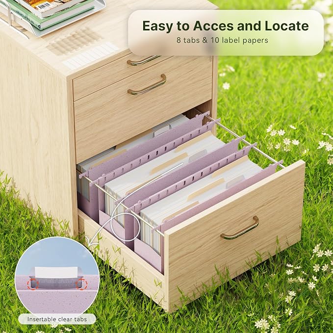 XINGIA Legal Size Hanging File Folders, Expandable 3 Inch File Folders Hanging - Image 4