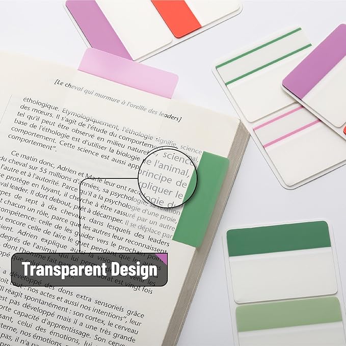 Mr. Pen- Sticky Index Tabs, 500 Pcs, 21 Sets, Colorful Sticky Tabs for Notebooks, Page Markers, Page Tabs for Binders, Page Tabs Sticky Tabs for Books, Notebook Tabs, Book Sticky Tabs for Notebooks-DeskLoop Office