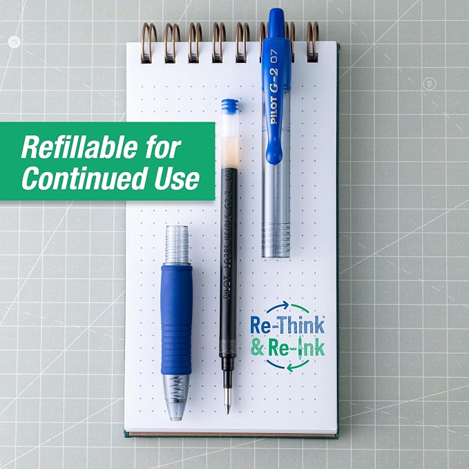 Pilot G2 Premium Gel Roller Pens Fine Point 0.7 mm, Journaling, and Office - Image 7