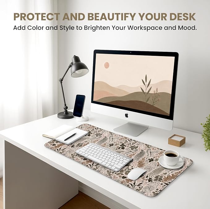 Aesthetic Desk Mat, Cute Magical Forest Desk Pad Protector - Image 6