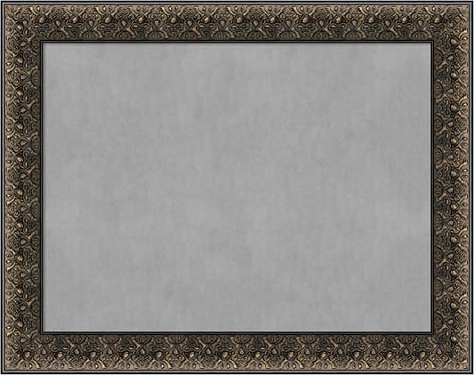Amanti Art Black Framed Magnetic Board 23x29 Medium Vision Board by AmantiArt
