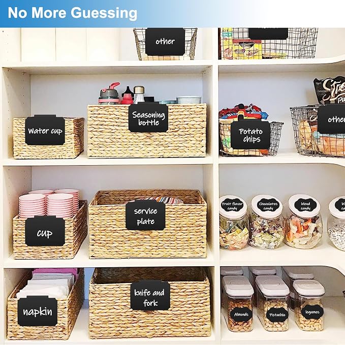 18Pcs Basket Labels for Storage Bins, Erasable Bin Basket Labels Clip On - Image 2