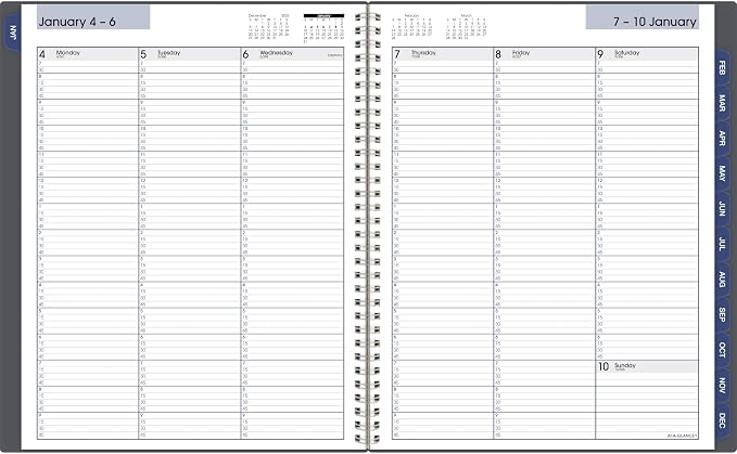 AT-A-GLANCE 2027 Appointment Book Planner, Weekly & Monthly, 8.5" x 11" - Image 10