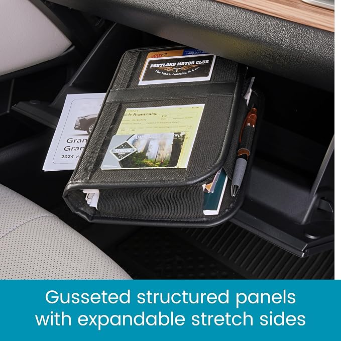 High Road Glove Box Organizer and Car Manual Holder - Image 4