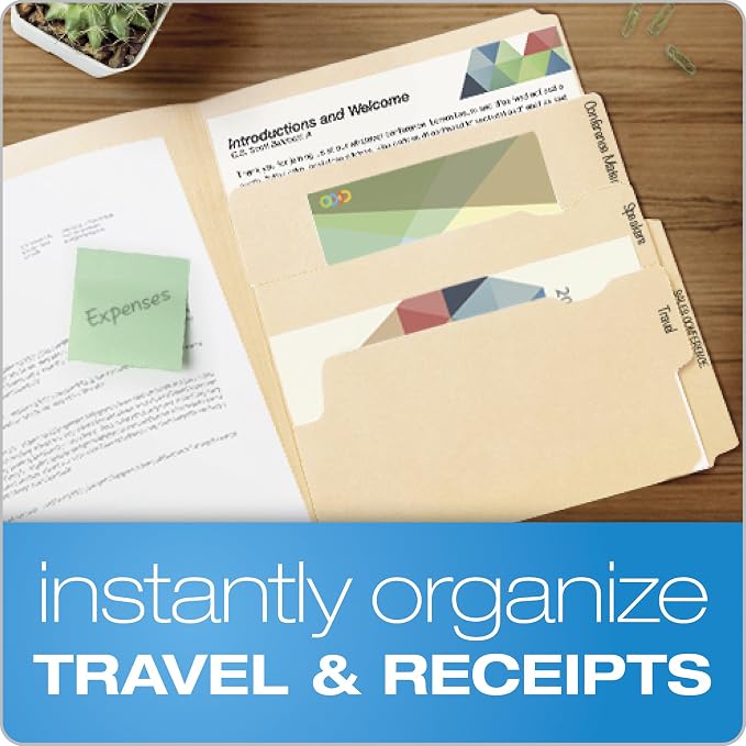 Pendaflex Divide It Up File Folders, Paper and Documents Organizer, Folder - Image 7