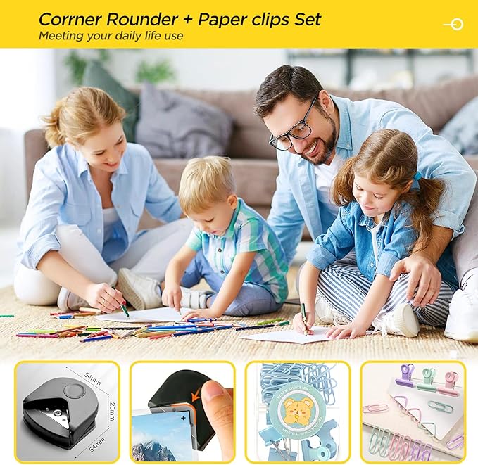 12'' Wood Guillotine Paper Cutter, Heavy Duty Wood Base Paper Trimmer with 32 Sheets Capacity Paper Cutting Board for Classroom, Crafting, Cardstock, Art Projects-DeskLoop Office