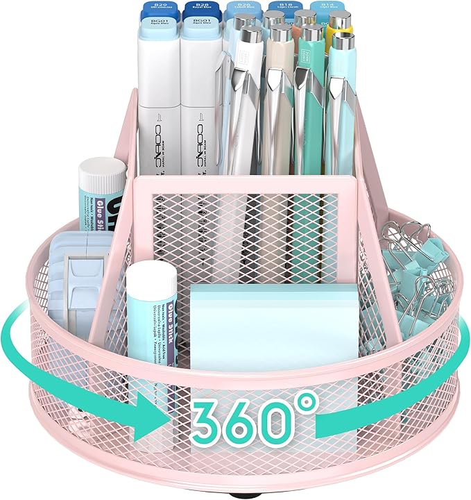 YINGHUA Metal Mesh Desk Organizer by YINGHUA