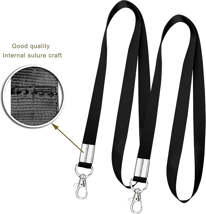 Retractable Badge Reel with Claw Clasp and Clip - Image 2