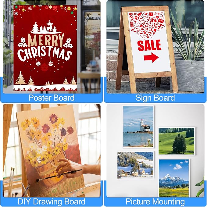 ToLanbbt 3 Pack White Foam Board, Displaying - Image 5