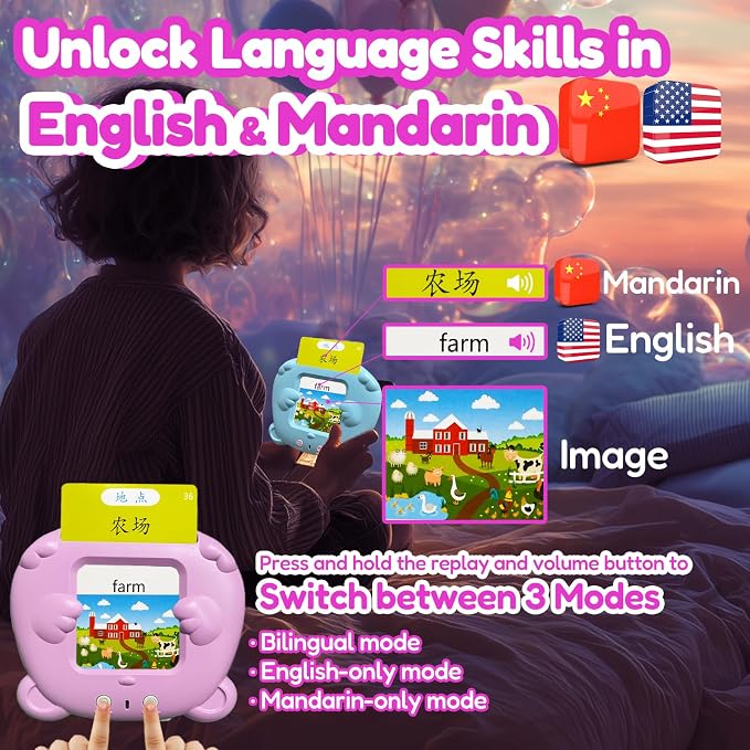 Bilingual Talking Flash Cards for Kids - Image 2