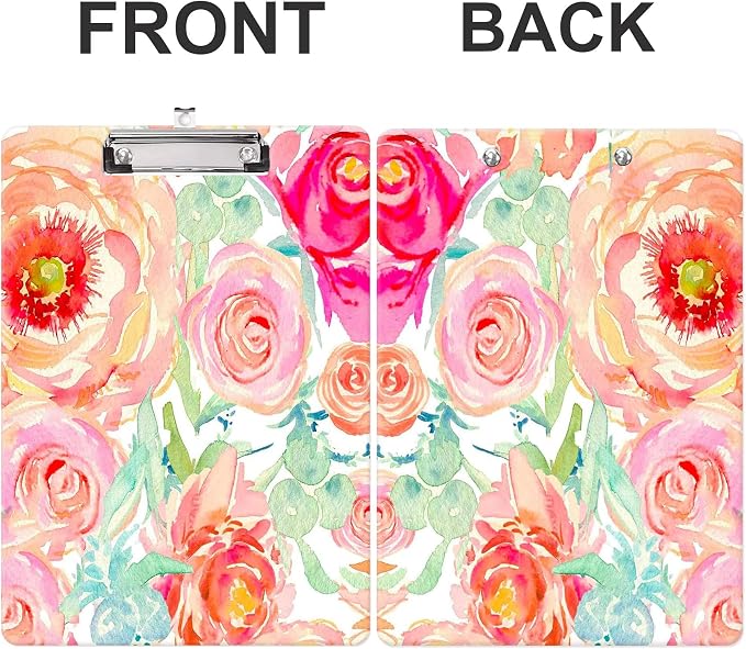 Fashion Clipboard, A4 Letter Size Wooden Decorative Clipboards - Image 3