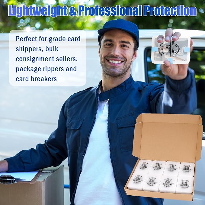 200 Pack Trading Card Shipping Protectors - Image 7