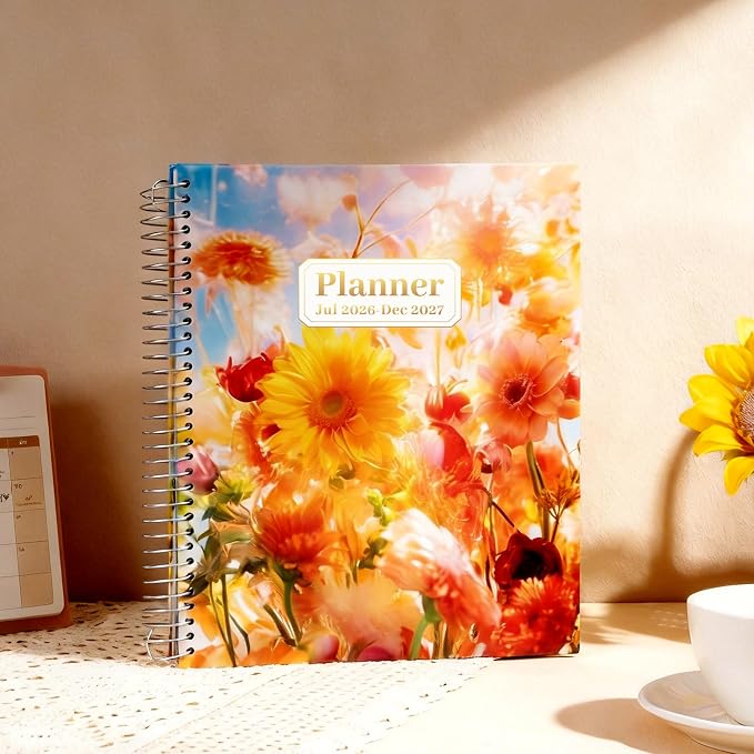 CAGIE Planner 2026-2027 18 Month July 2026-Dec 2027 Hourly Daily Calendar - Image 7