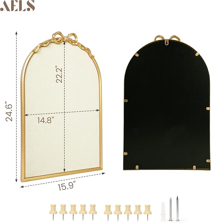 AELS Large Vintage Arched Bulletin Board - Image 3