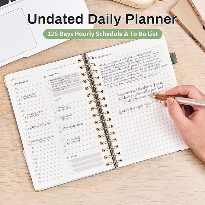 Ovesmusl Undated Daily Planner - Image 2