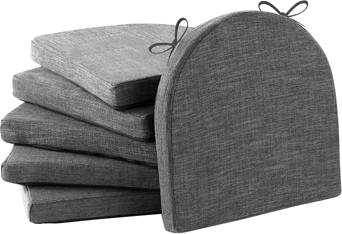 IPYNBAP Chair Cushions for Dining Chairs, Kitchen Chair Cushions, Non Slip by IPYNBAP