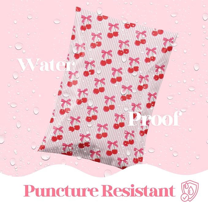 Pretty Package Store 6x9 Designer Poly Mailer 100 Pack Heavy Duty Waterproof - Image 3