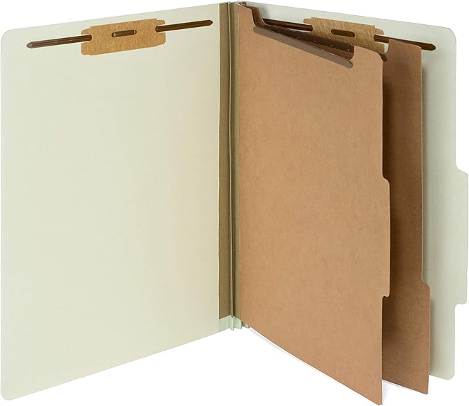 Blue Summit Supplies 10 Classification Folders, 2 Divider, 2 in Tyvek expansion by BlueSummitSupplies