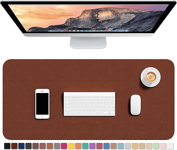 Hsurbtra Desk Pad, Waterproof Non-Slip Desktop Blotter Protector, Large Mouse by Hsurbtra
