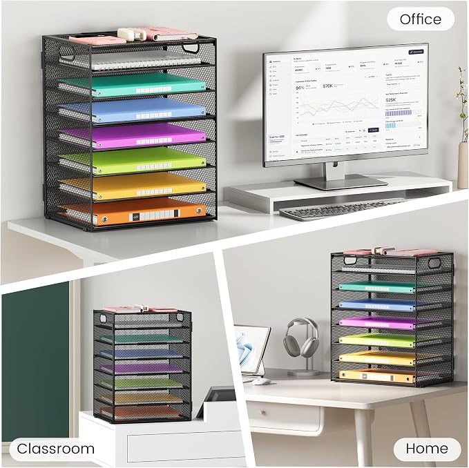 Lavatino 8 Tier Paper Organizer - Image 7