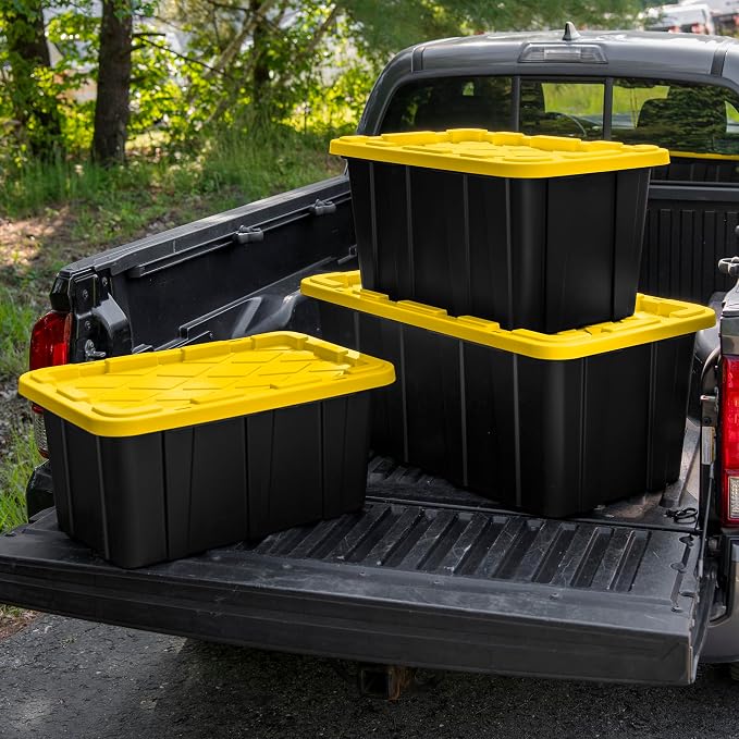 Sterilite 16-Pack Industrial Tote, Plastic Storage Container Bins - Image 8