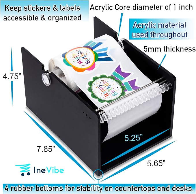 IneVibe Manual Label Sticker Dispenser - Image 5