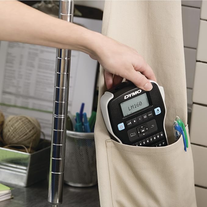 DYMO Label Maker LabelManager 160 Portable Label Maker, Easy-to-Use, One-Touch - Image 8