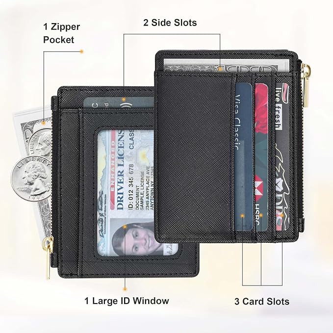 Sodsay Card Case Slim Front Pocket Wallet - Image 2