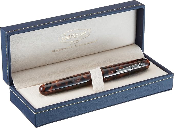 Conklin All American Fountain Pen in Brownstone – Omniflex Nib, Flexible Design - Image 3