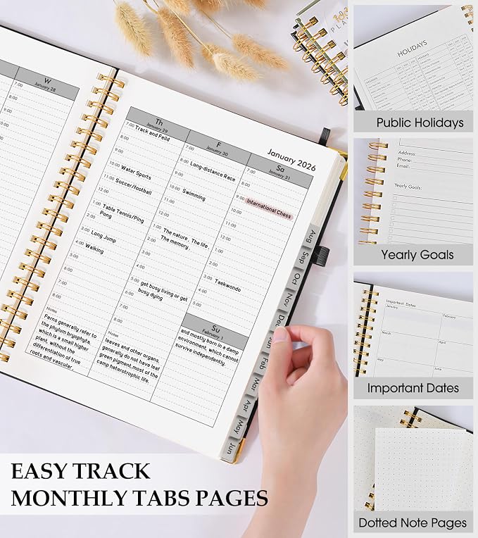 2026 Planner, Weekly and Monthly Calendar Planner from January 2026 - Image 7