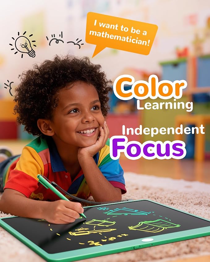 KOKODI LCD Writing Tablet, 16 Inch Colorful Toddler Doodle Board Drawing Tablet - Image 4