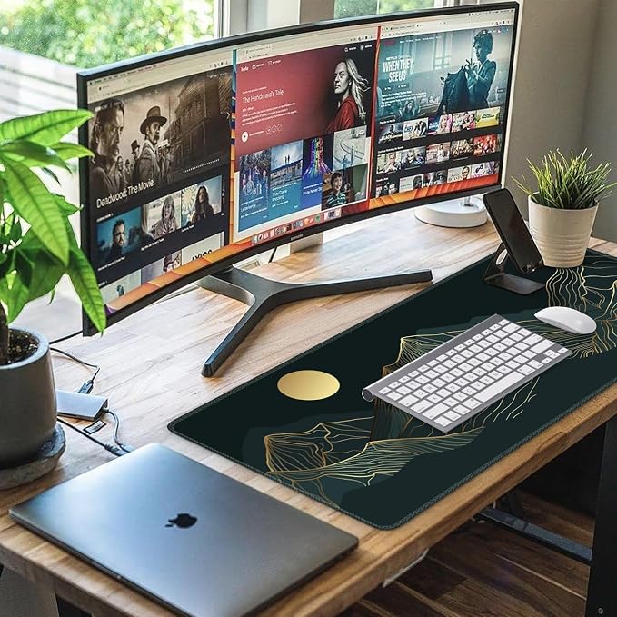 iCasso XXL Large Mouse Pad, Keyboard Mat Desk Pad - Image 7
