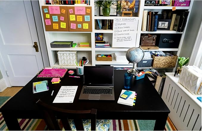 Post-it Super Sticky Notes, 6 x 4 in, Neon Fizz, 8 Pads, 45 Sheets/Pad | School - Image 13