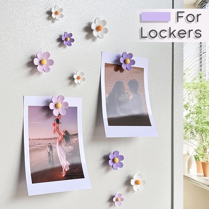 18 pcs - Cute Flower Magnet, and Decoration - Image 4