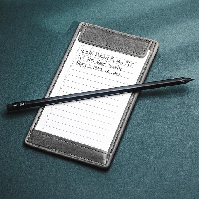 Notsu Note Card Holder | Minimalist 3x5 Inch Index Card Holder Handheld Case in - Image 6